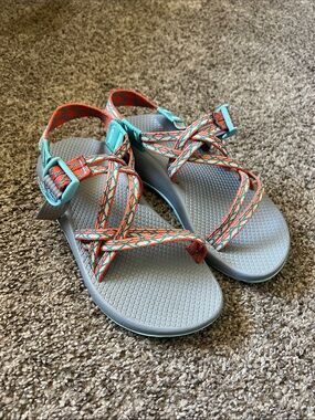 Chaco ZX/1 Outdoor Sandals Classic Paloma Tangerine Womens